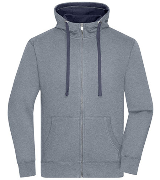 Grey Melange -  / Navy