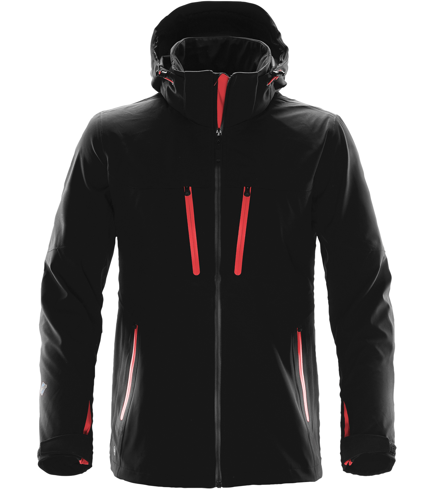 Black -  / Bright Red