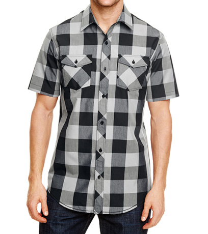 Black - White -Checked - 