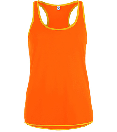 Fluorescent Orange -  / Gold