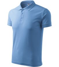 Męska koszulka polo Pique Polo Malfini sky blue