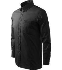 Koszule męskie Shirt long sleeve Malfini czarny