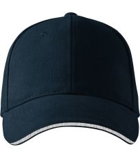 Czapka 6P Sandwich Malfini ciemnoniebieski