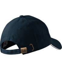 Czapka 6P Sandwich Malfini ciemnoniebieski