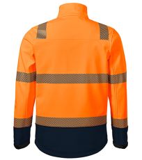 Unisex softshellowa kurtka odblaskowa HV Drop RIMECK odblaskowy pomarańczowy