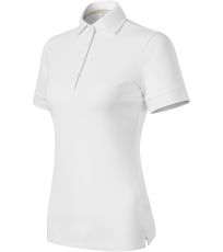 Damska koszulka polo Prime (GOTS) Malfini biały