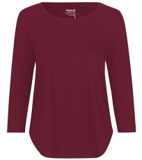 Damski t-shirt z rękawem 3/4 NE81006 Neutral