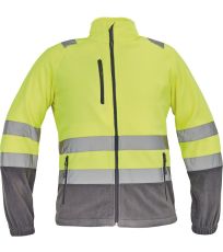 Męska polarowa kurtka HI-VIS SEVILLA Cerva