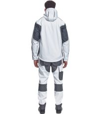 Męska kurtka softshell DAYBORO Cerva bia?y