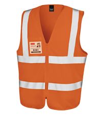 Unisex kamizelka odblaskowa Zip I.D. Result