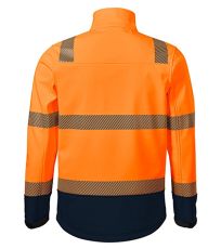 Unisex softshellowa kurtka odblaskowa HV Drop RIMECK odblaskowy pomarańczowy