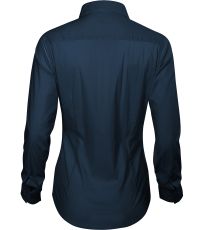 Koszula damska z długim rękawem Dynamic Malfini premium navy blue