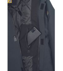 Męska ocieplana parka zimowa 03010469 Knoxfield antracytowy