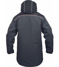 Męska ocieplana parka zimowa 03010469 Knoxfield antracytowy