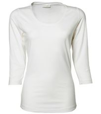 Damski t-shirt z rękawem 3/4- większe rozmiary TJ460X Tee Jays