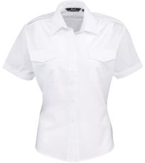 Damska koszula pilota z krótkim rękawem PR312 Premier Workwear
