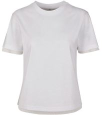 Damski t-shirt z koronką BY124 Build Your Brand
