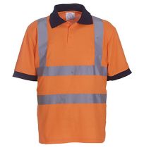 Unisex odblaskowa koszula polo HVJ210 YOKO