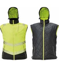 Męska ocieplana kurtka HI-VIS KNOXFIELD PROFI Knoxfield żółty