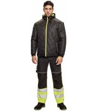Męska ocieplana kurtka HI-VIS KNOXFIELD PROFI Knoxfield żółty