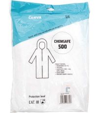 Roboczy kombinezon ochronny CHEMSAFE 500 Cerva bia?y