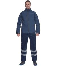 Męska kurtka softshell CHITRA Cerva navy