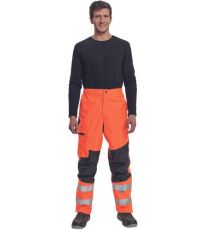Męskie robocze spodnie Hi-VIS TICINO Cerva pomara?czowy