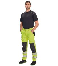 Męskie spodnie robocze HI-VIS KNOXFIELD Knoxfield żółty