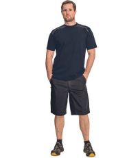 Koszulka unisex KNOXFIELD Knoxfield antracytowy/czerwony