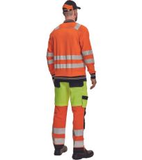 Męska bluza polo HI-VIS KNOXFIELD Knoxfield pomarańczowy