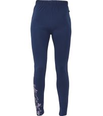 Legginsy damskie YOWIE NEW CRV navy/ jasnofioletowy