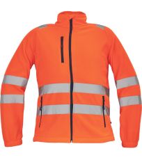 Męska polarowa kurtka HI-VIS ALMERIA Cerva
