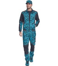 Męska kurtka robocza NEURUM CAMOUFLAGE Cerva naftowy