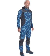 Męska kurtka robocza NEURUM CAMOUFLAGE Cerva navy