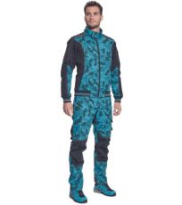 Męskie spodnie robocze NEURUM CAMOUFLAGE Cerva naftowy