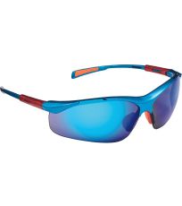 Ochronne okulary robocze unisex NELLORE Cerva lustrzany niebieski
