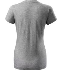 Koszulka damska Basic 160 Malfini dark gray highlights
