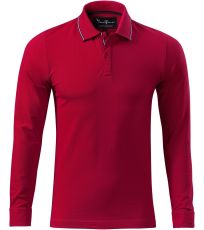 Męska koszulka polo Contrast Stripe LS Malfini premium