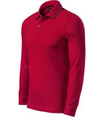 Męska koszulka polo Contrast Stripe LS Malfini premium 