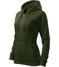 Bluza damska TRENDY ZIPPER Malfini military