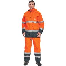 Męskie spodnie HI-VIS EPPING Cerva pomara?czowy