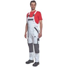 Męskie spodnie robocze z laclem MAX SUMMER Cerva bia?y/szary