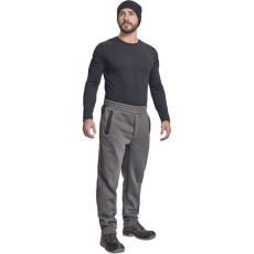 Męskie spodnie dresowe CREMORNE Cerva szary