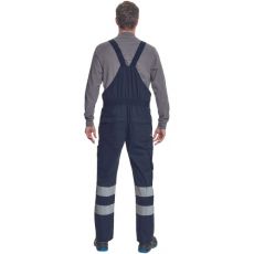 Męskie spodnie robocze z laclem BADAJOZ Cerva navy