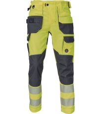 Męskie spodnie robocze HI-VIS SHELDON HV Cerva
