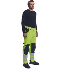 Męskie spodnie robocze HI-VIS KNOXFIELD HVPS FL Cerva ???ty