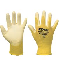 Ochronne rękawice robocze JUICY YELLOW Kixx