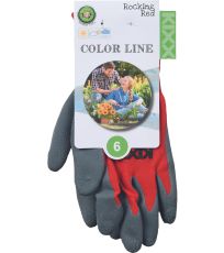 Ochronne rękawice robocze ROCKING RED Kixx czerwony