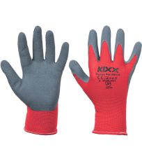 Ochronne rękawice robocze ROCKING RED Kixx