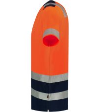 Koszulka odblaskowa unisex T-Shirt High Vis Bicolor Tricorp fluorescencyjny pomarańczowy